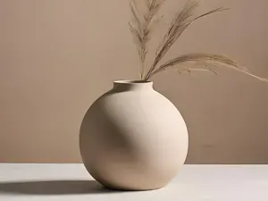 Round Design Vase
