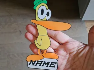 Pato pocoyo - tu nombre