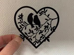 Decor Heart birds