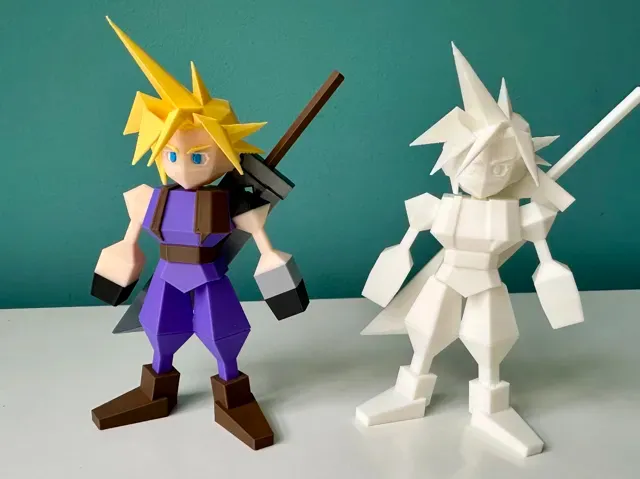 Final Fantasy VII - CLOUD V2 - MULTIPART - FF7 — Фото 9 из 9