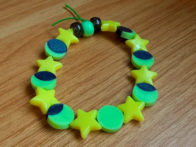 Moon Phases Kandi Charms
