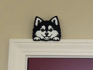 Pomsky Door Topper