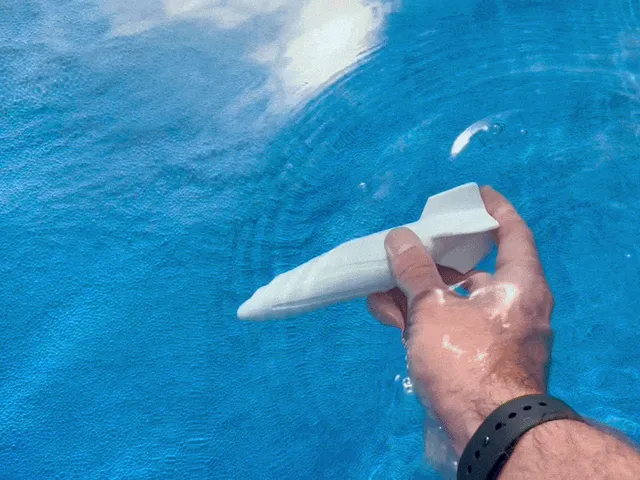 AquaRocket Spin: Pool Torpedo with Water Inside! — Фото 2 из 9