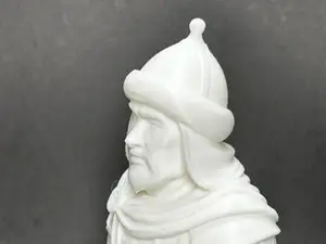 Bust of a Mongol warrior