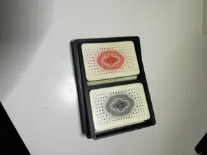 Double Deck Poker Card Box V2 – Easy-Open Lid