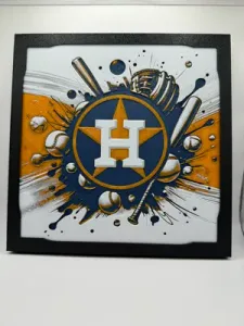 Houston Astros - MLB Hueforge