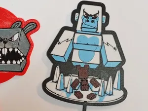 yetti golem de hielo super bear adventure topper