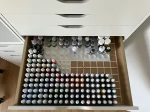 Gridfinity Minimal Paint Bottle Storage