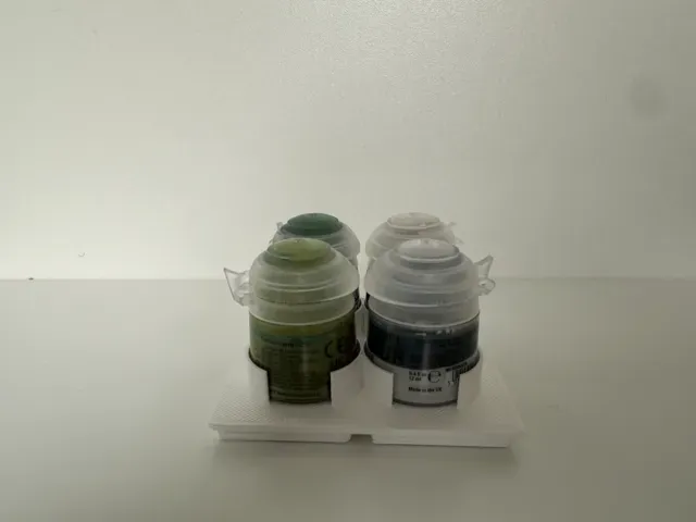 Gridfinity Minimal Paint Bottle Storage — Фото 4 из 6
