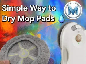 Round Window Cleaner Mop Drying Holder