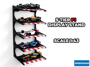 1:43 Scale Model Car Display Stand 5 Tier