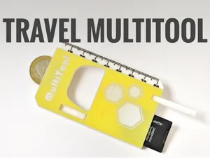 Travel MultiTool - Credit Card Format