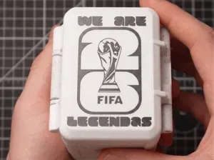 Caja Porta Figuritas con Tapa Doble Bisagra