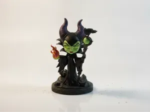 Chibi Maleficent From Disney Chibi & Cute Model