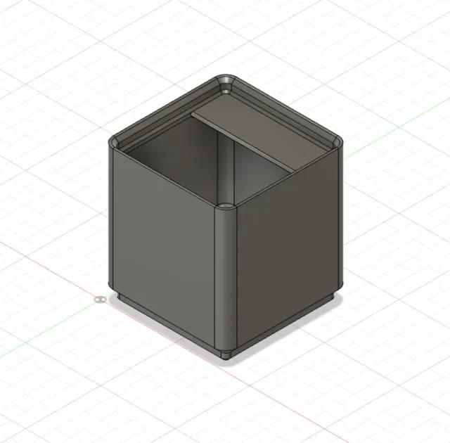Gridfinity standard bins with label + parametric file — Image 2 of 4