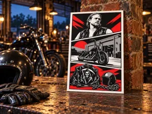 Sons of Anarchy Storyboard Wall Art