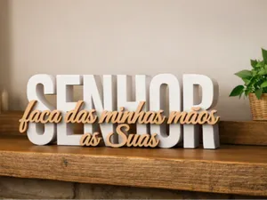 SENHOR - faça das minhas mãos as Suas