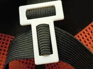 Parametric T-Shaped 3-Slot Strap Connector