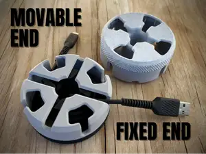 Ergonomic Cable Organizer - One-Sided Winding