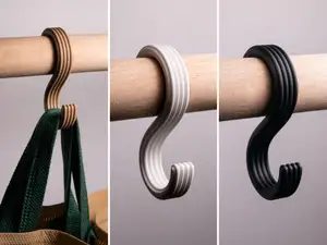 S Hook | Coat & Bag Hook | Cloth Hanger | 8 Sizes