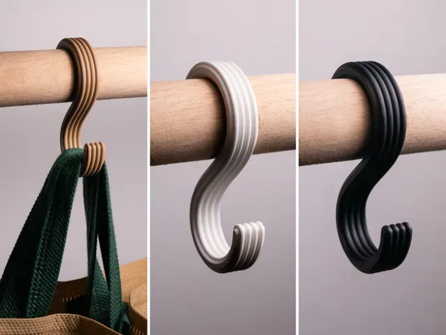 S Hook | Coat & Bag Hook | Cloth Hanger | 8 Sizes