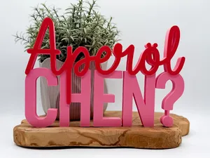 Aperölchen? – 3D-Aufsteller