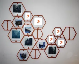 Instax, Polaroid - Modular wall photo album