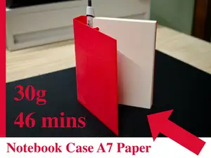 Notebook Case for A7 Paper