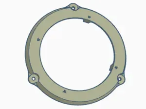 6.5" speaker spacer for Ford Falcon FG 2008-2014