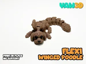 Flexi Mini Winged Poodle