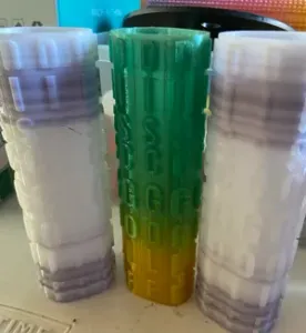"DISC GOLF" cart grip