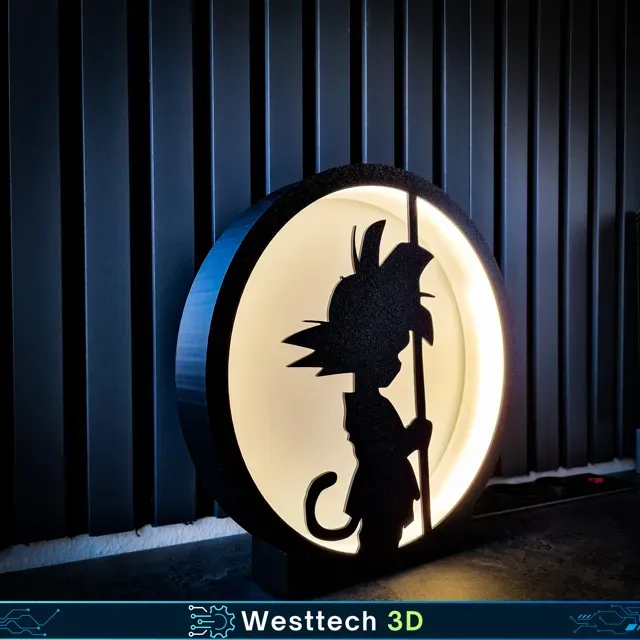 Son Goku Dragonball LED Lamp — Фото 2 из 2
