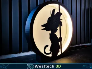 Son Goku Dragonball LED Lamp