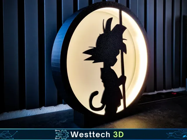 Son Goku Dragonball LED Lamp