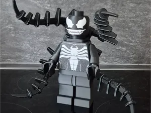 Brick Man Spiderman Venom 500%
