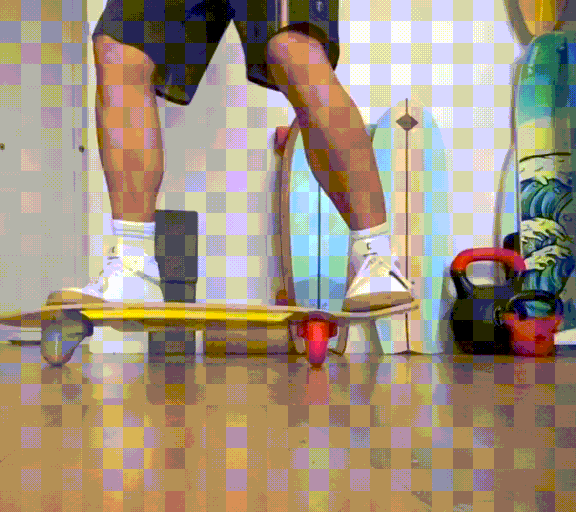 Indoor skate / surfskate truck system