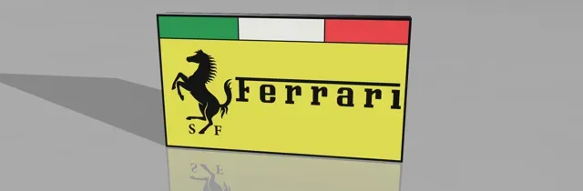 Ferrari LED lightbox — Фото 4 из 9