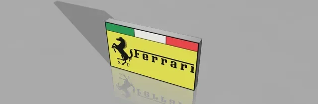 Ferrari LED lightbox — Фото 2 из 9