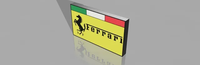 Ferrari LED lightbox — Фото 6 из 9