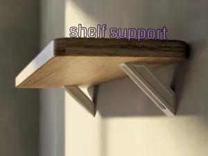 Wardrobe Cabinet Shelf Support Bracket Screw Mount