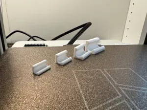 Corner 90 degree cable clips