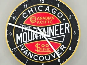 Canadian Pacific Railroad / SOO Line Clock
