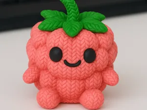 Knitted Raspberry