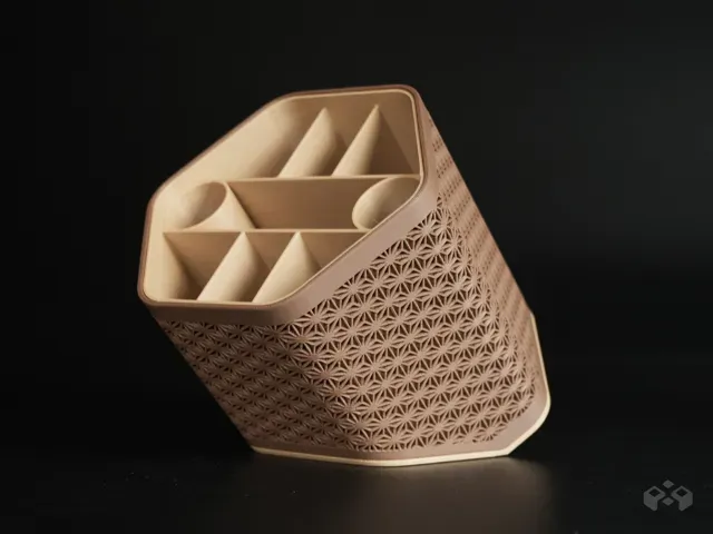 Asanoha Pen Holder - Desk Organizer — Image 3 of 5