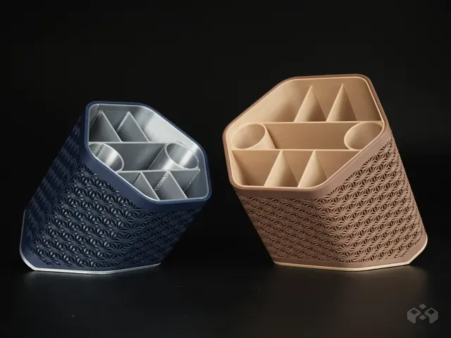 Asanoha Pen Holder - Desk Organizer — Image 2 of 5