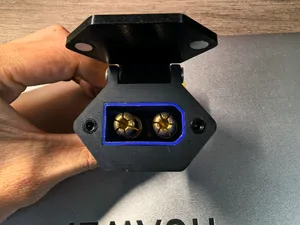 九号专用QS8-S+蓝色加长大电流充电座