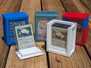 60 Card Magnetic Display Deck Box Magic Pokemon