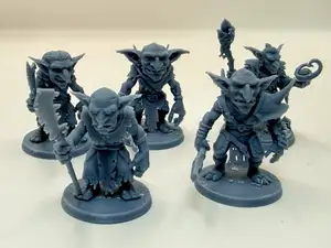 Goblin Set: 5 Unique Poses for Tabletop RPGs