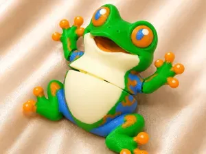 red-eyed tree frog