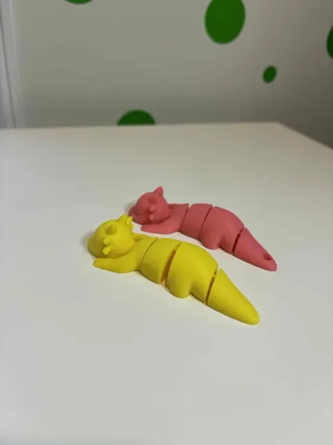 Articulated sleepy baby dragon (print in place) — Фото 4 из 6